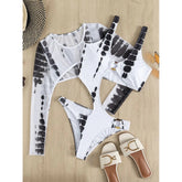 New Sexy One Piece Swimsuit, Long Sleeve Beach Cover Up Swimwear, Sexy Swimswuit, Beach Swimsuit - 28Swim